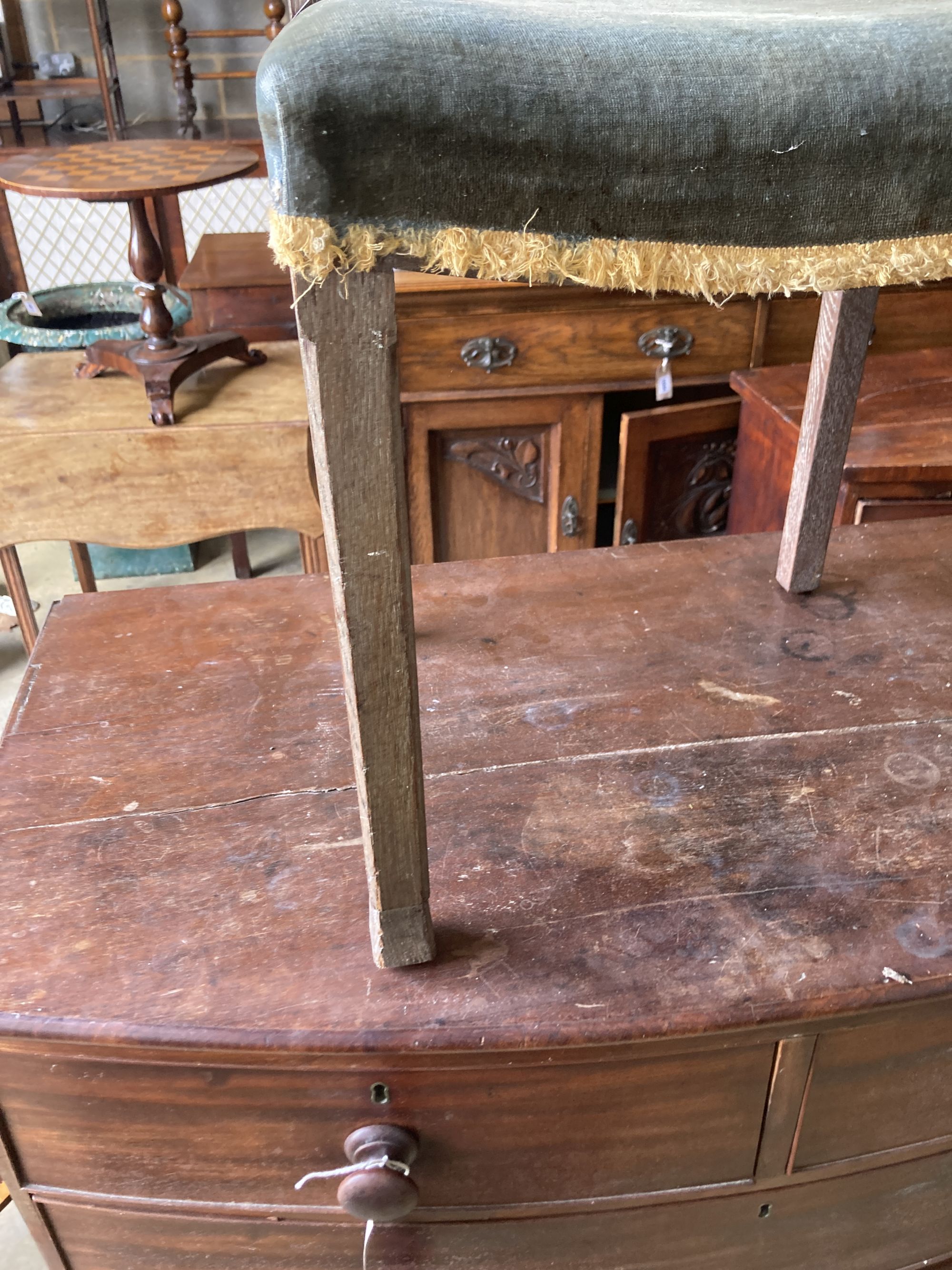 A George VI Coronation chair